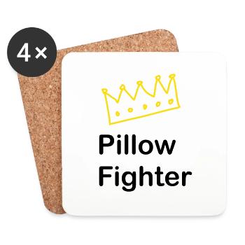 ChampionPillow 1 - Coasters (set of 4) - white - Front