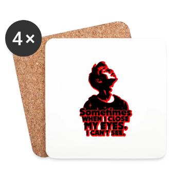 Dreams - Coasters (set of 4) - white - Front