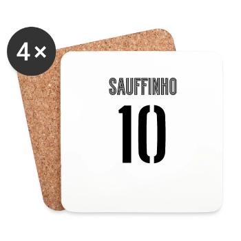 Sauffinho - Dessous de verre (lot de 4) - blanc - Devant