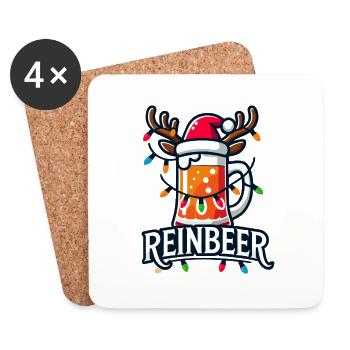 Reinbeer - Untersetzer (4er-Set) - Weiß - Vorne
