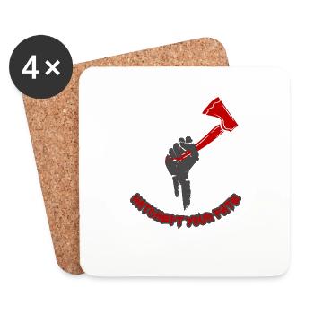 HATCHEPT YOUR FATE - Coasters (set of 4) - white - Front