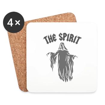 THE SPIRIT - Coasters (set of 4) - white - Front