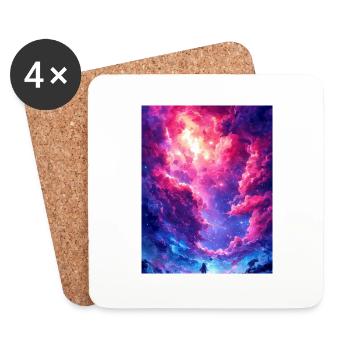 Magical Sunset - Coasters (set of 4) - white - Front