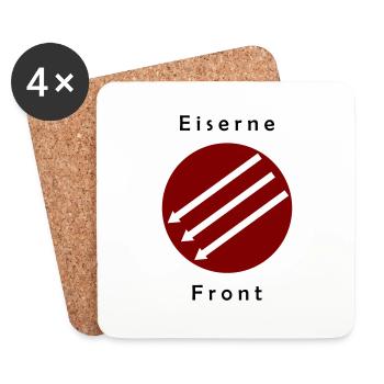 Eiserne Fron - Drei Pfeile - Coasters (set of 4) - white - Front