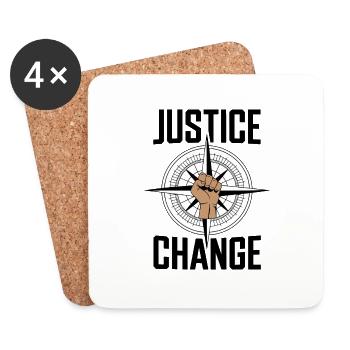 Compass of Strength and Resistance - Coasters (set of 4) - white - Front