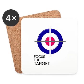 Curling Curling Curler Curling Season - Coasters (set of 4) - white - Front