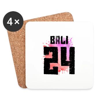 Bali 24 Jersey 2024 Multicoloured - Coasters (set of 4) - white - Front