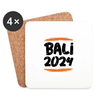 Bali 2024 - Coasters (set of 4) - white - Front