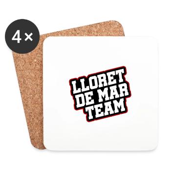 Lloret De Mar Team - Untersetzer (4er-Set) - Weiß - Vorne
