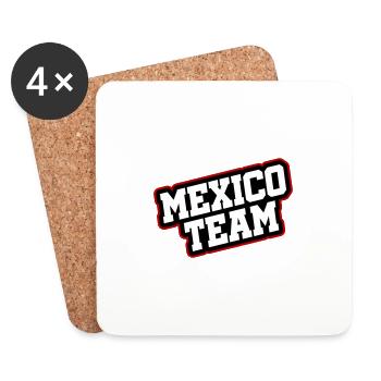 Mexico Team - Coasters (set of 4) - white - Front
