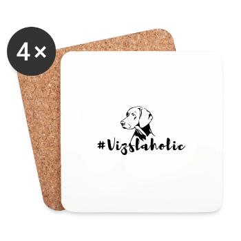 Magyar Vizsla - Coasters (set of 4) - white - Front