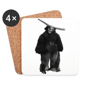 Devil 2 - Coasters (set of 4) - white - Front