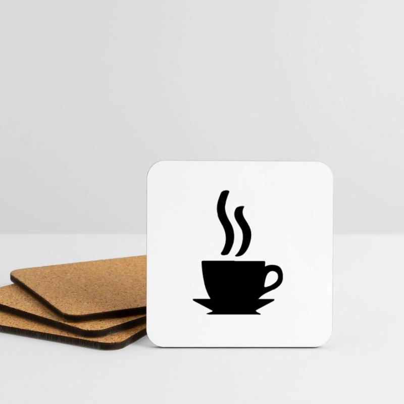 Kaffe oder Tee Untersetzer (4er-Set)