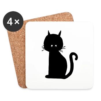 shimmer - Coasters (set of 4) - white - Front