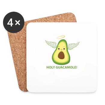 Holy Guacamole - Coasters (set of 4) - white - Front
