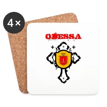 Odessa - Untersetzer (4er-Set) - Weiß - Vorne