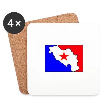 jugoslavija - Coasters (set of 4) - white - Front