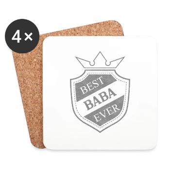 Baba - Untersetzer (4er-Set) - Weiß - Vorne