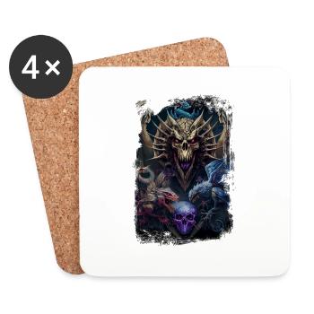 Kite - Coasters (set of 4) - white - Front
