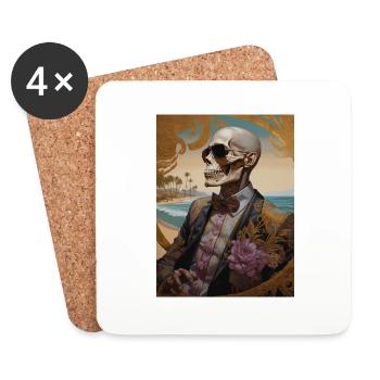 Ghotic Class - Coasters (set of 4) - white - Front