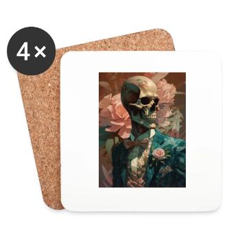 Ghotic Class - Coasters (set of 4) - white - Front