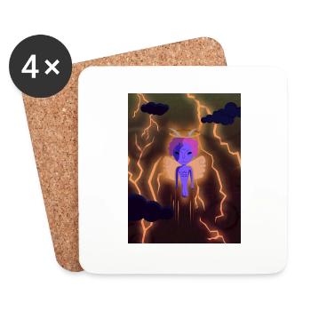 Devil - Coasters (set of 4) - white - Front