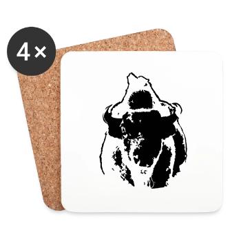 BUFFALO - Coasters (set of 4) - white - Front