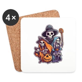 witch 6 - Untersetzer (4er-Set) - Weiß - Vorne