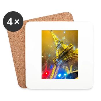 My Design - Untersetzer (4er-Set) - Weiß - Vorne