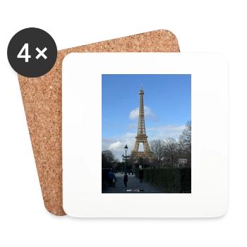 IMG 0497 - Dessous de verre (lot de 4) - blanc - Devant
