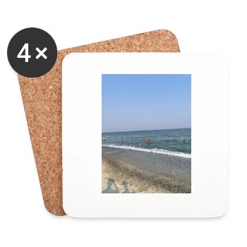 IMG 9498 - Dessous de verre (lot de 4) - blanc - Devant