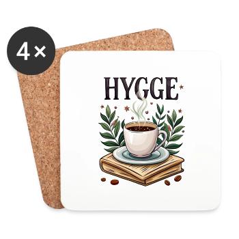 HYGGE - Untersetzer (4er-Set) - Weiß - Vorne