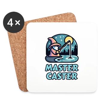 Master Caster Fantasy Fishing - Coasters (set of 4) - white - Front