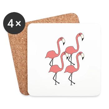 Flamingo Group - Coasters (set of 4) - white - Front