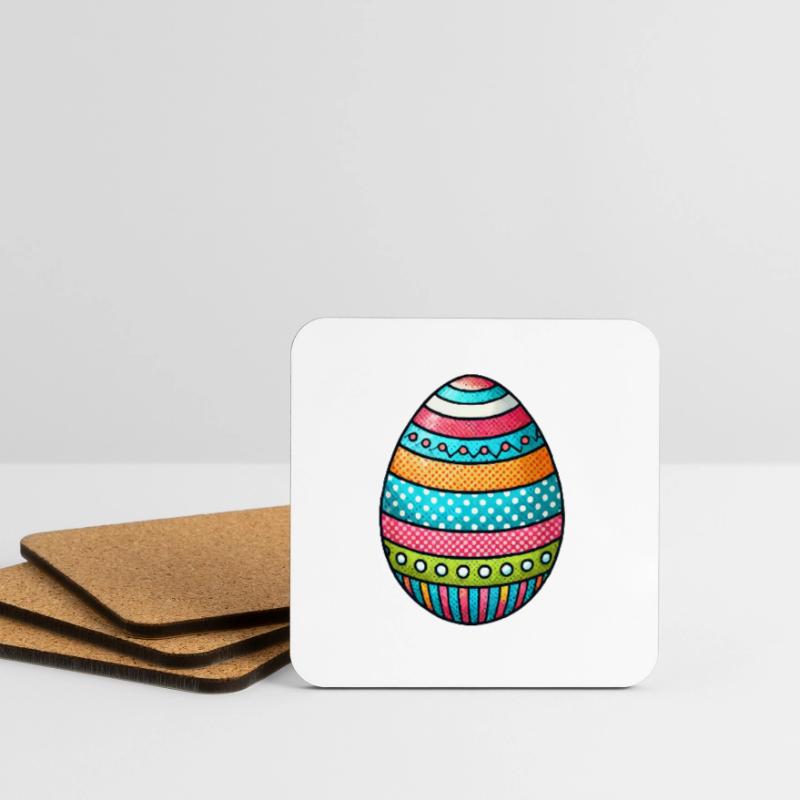Egg Easter Egg Coasters (set of 4)