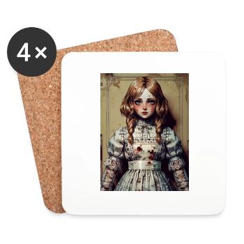 The House Remembers - Coasters (set of 4) - white - Front