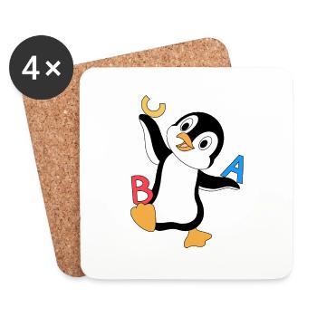 Pino ABC - Untersetzer (4er-Set) - Weiß - Vorne