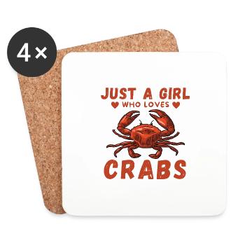 Cancer - Coasters (set of 4) - white - Front