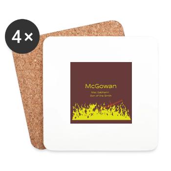 mcgowan - Coasters (set of 4) - white - Front