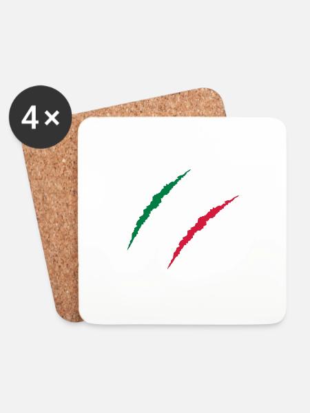 scars italia - Untersetzer (4er-Set) - Weiß