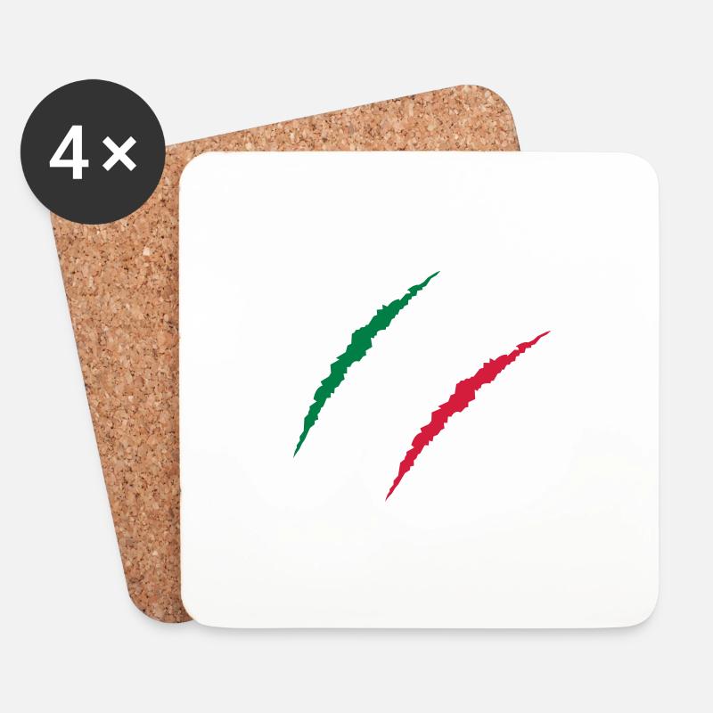 scars italia - Untersetzer (4er-Set) - Weiß