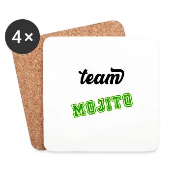 Team MOJITO - Coasters (set of 4) - white - Front