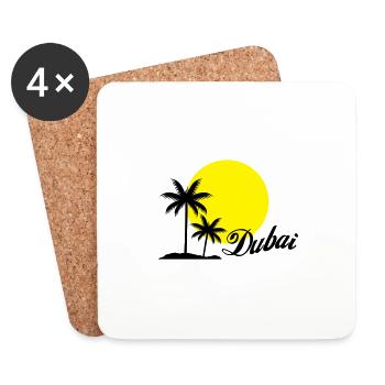 dubai - Untersetzer (4er-Set) - Weiß - Vorne