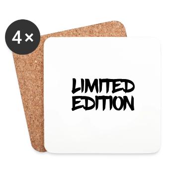 limited edition 01 - Coasters (set of 4) - white - Front