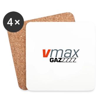 Vmax Gazzz - Dessous de verre (lot de 4) - blanc - Devant
