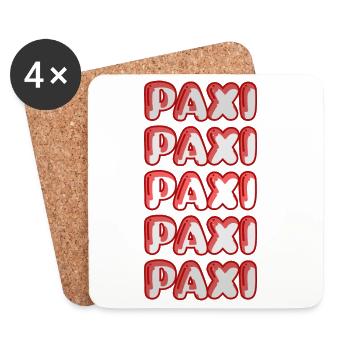Paxi - Dessous de verre (lot de 4) - blanc - Devant