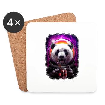 PANDANAUT - Untersetzer (4er-Set) - Weiß - Vorne