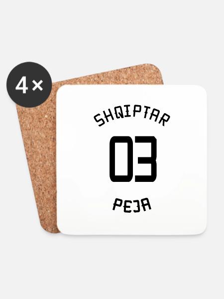 03 Peja - Untersetzer (4er-Set) - Weiß