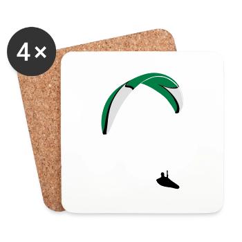 Paraglider XC - Coasters (set of 4) - white - Front