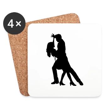 salsa - Dessous de verre (lot de 4) - blanc - Devant